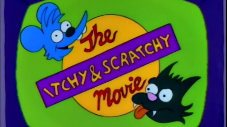 Itchy and Scratchy Movie title screen