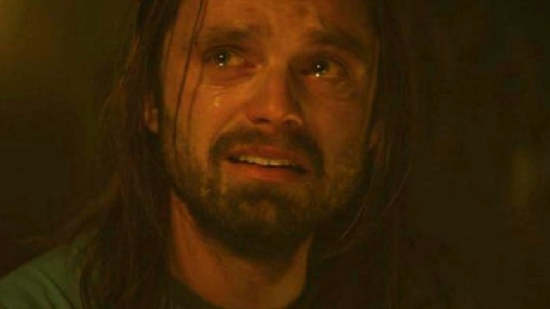 Bucky Barnes crying 