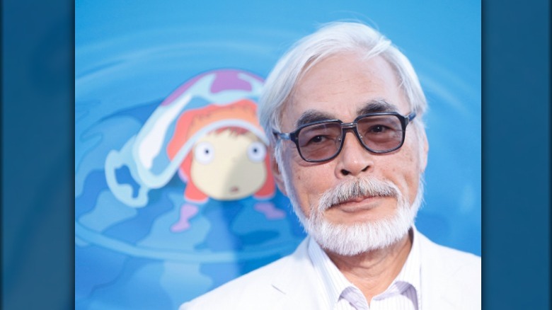 Miyazaki at Ponyo premiere