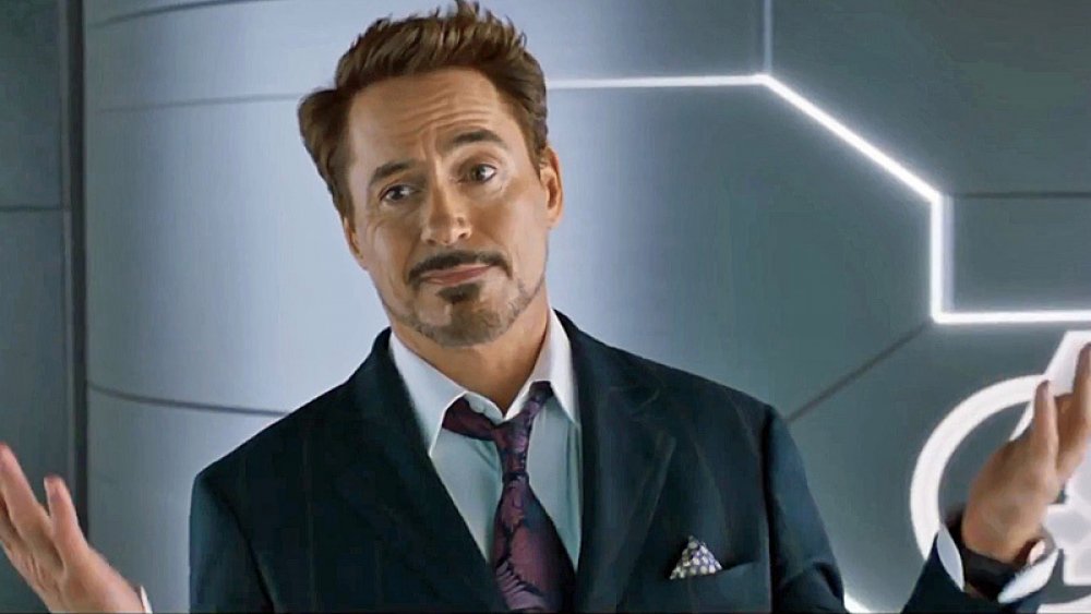 Robert Downey Jr. as Tony Stark, in Iron Man