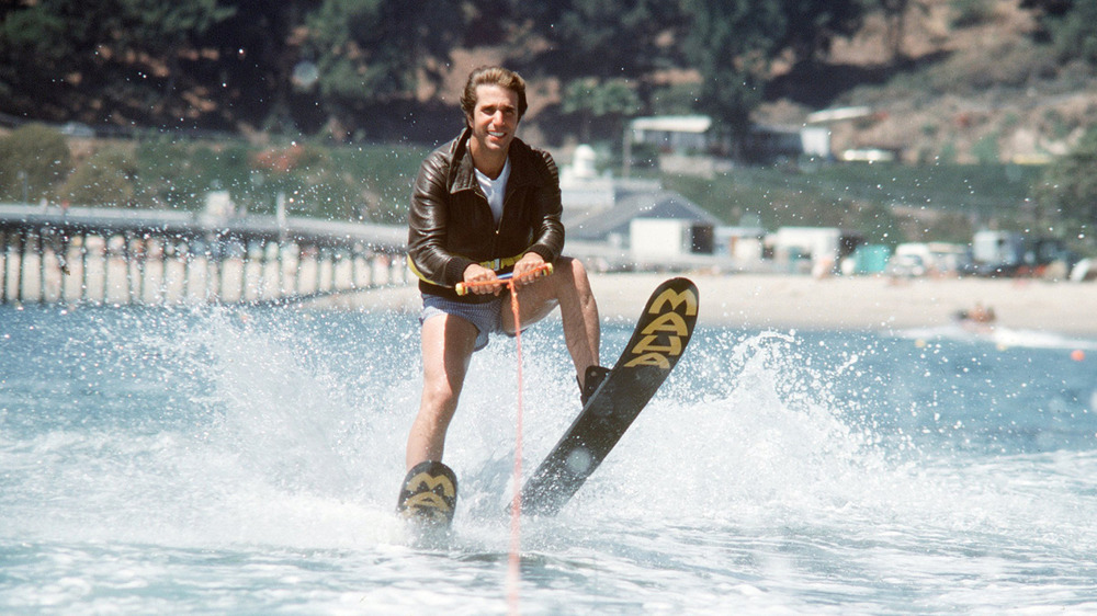 Fonzie about to Jump the Shark