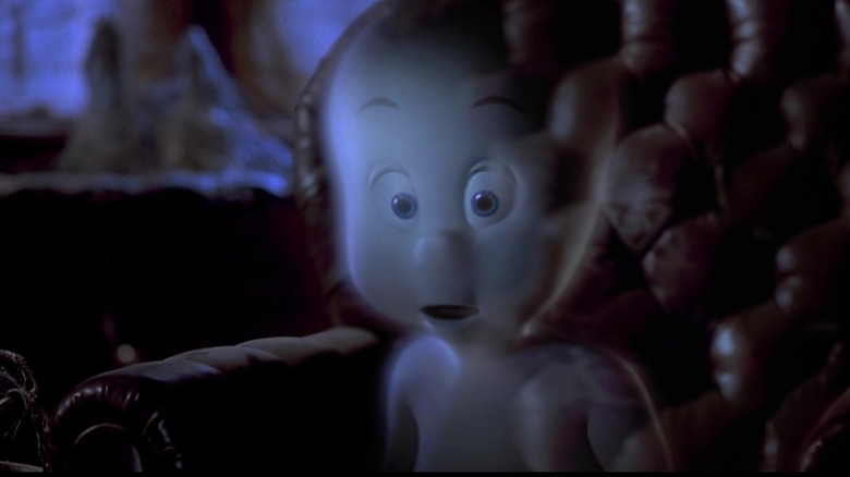 Casper the ghost looks surprised