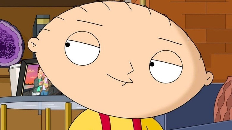 Stewie Griffin smiling