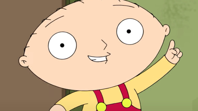 Stewie Griffin smiling