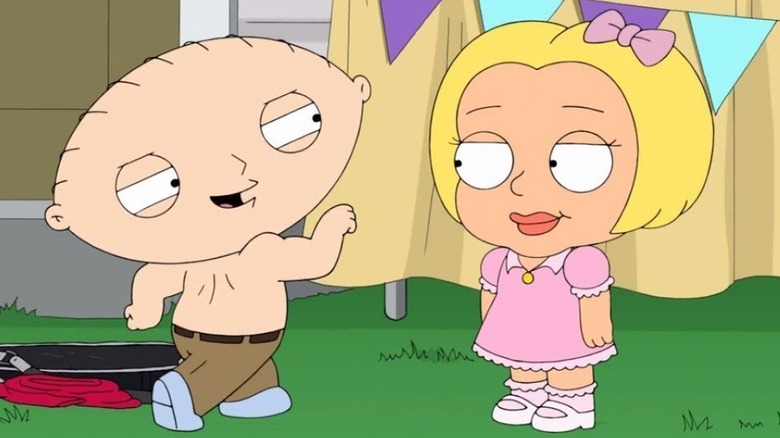 Stewie tries to impress Olivia