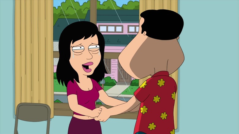 Quagmire with his sister