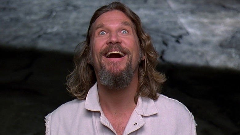 Jeff Bridges smiles maniacally