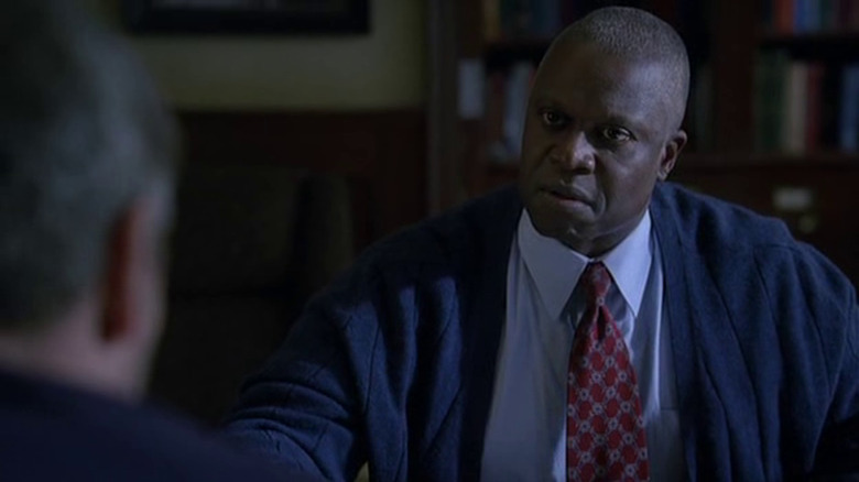 Andre Braugher looking disappointed