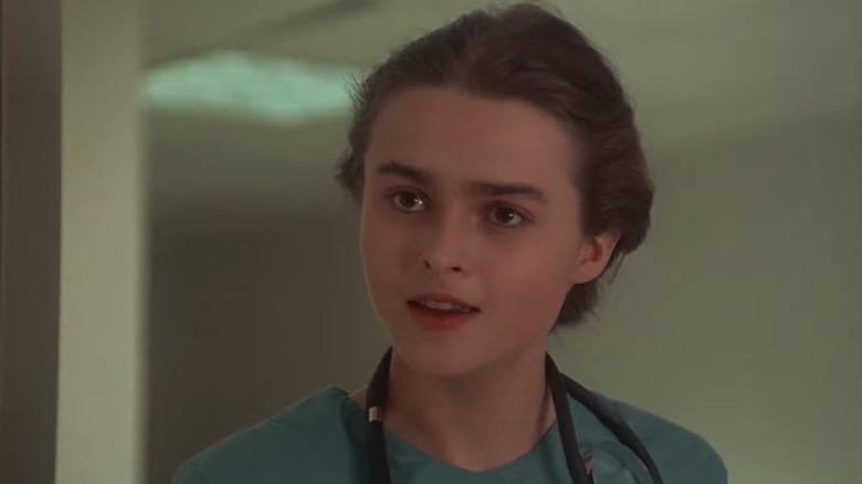 Helena Bonham Carter as a doctor