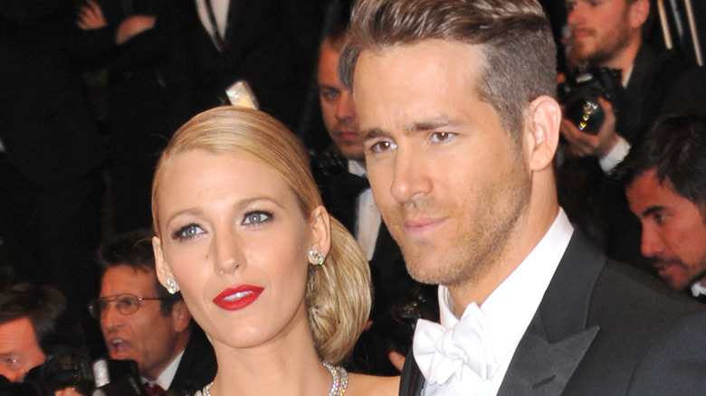 Blake Lively and Ryan Reynolds red carpet Captives premiere