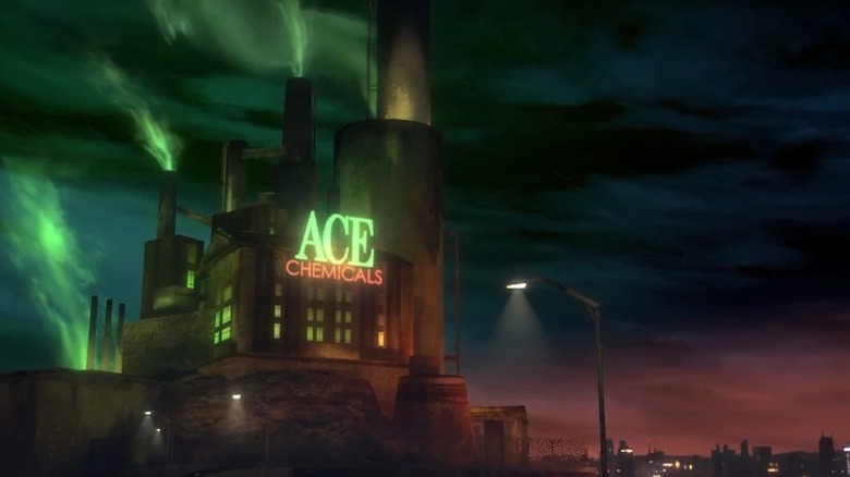 Ace Chemicals spewing green smoke