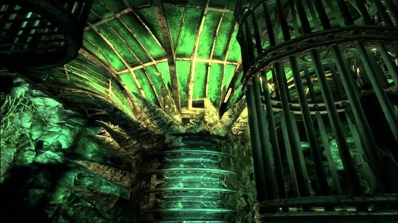 Botanical Gardens in Arkham Asylum