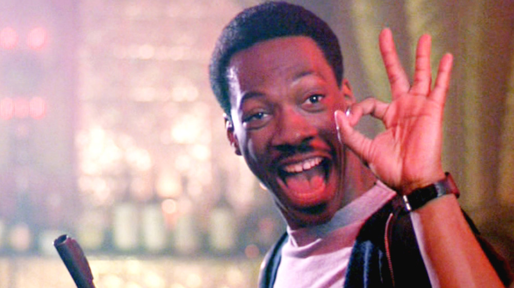 Axel Foley giving okay sign