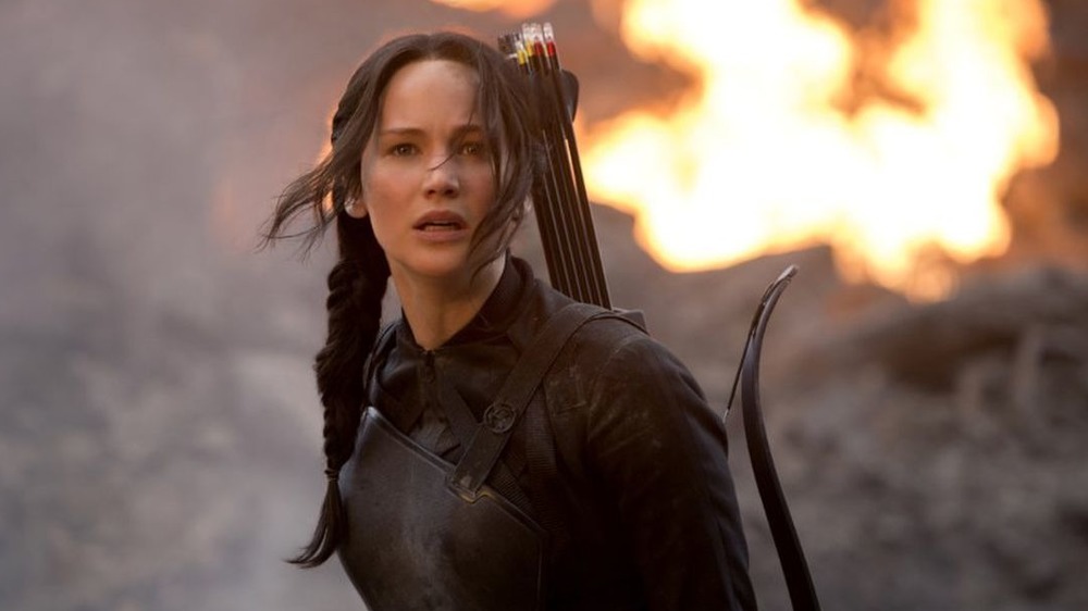 Katniss Everdeen with bow