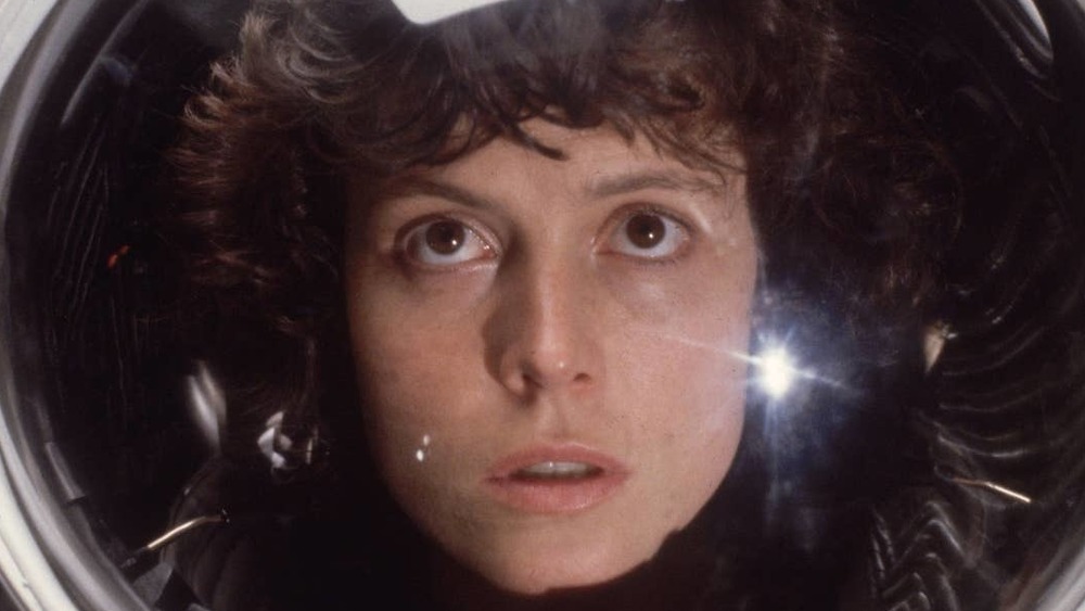 Ellen Ripley in space suit