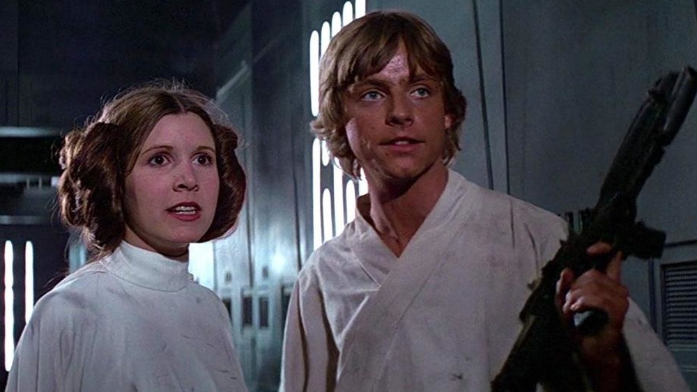 Luke and Leia in Death Star