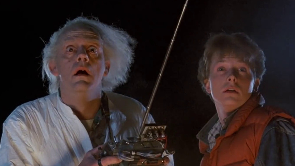 Marty and Doc shocked