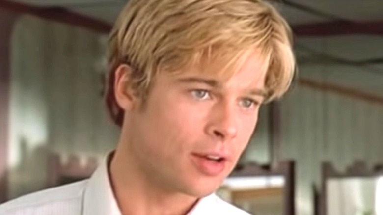 Brad Pitt young and blond