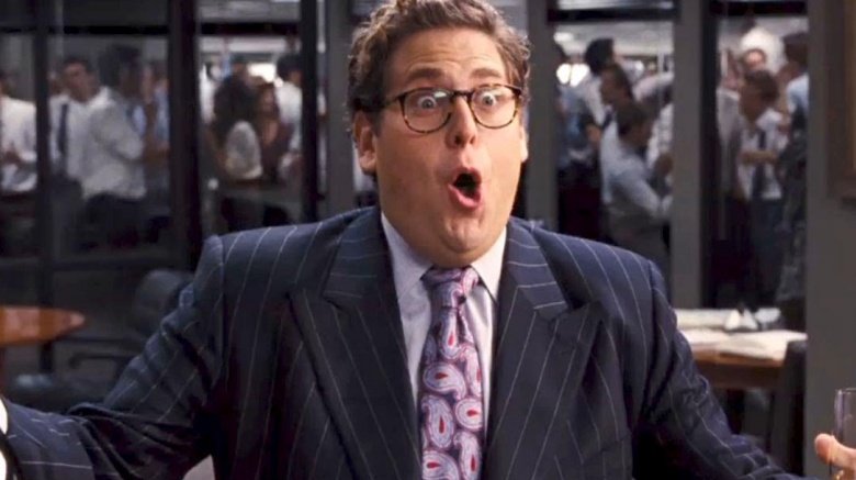 Jonah Hill in The Wolf of Wall Street