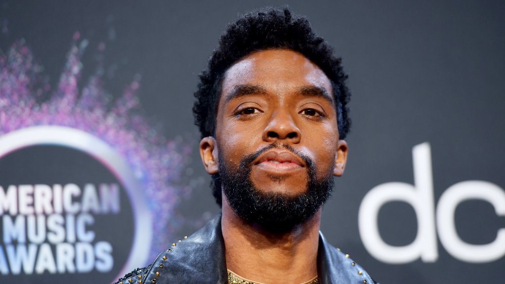 Chadwick Boseman at the AMAs