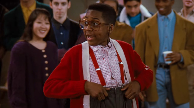 Steve Urkel doing the Urkel