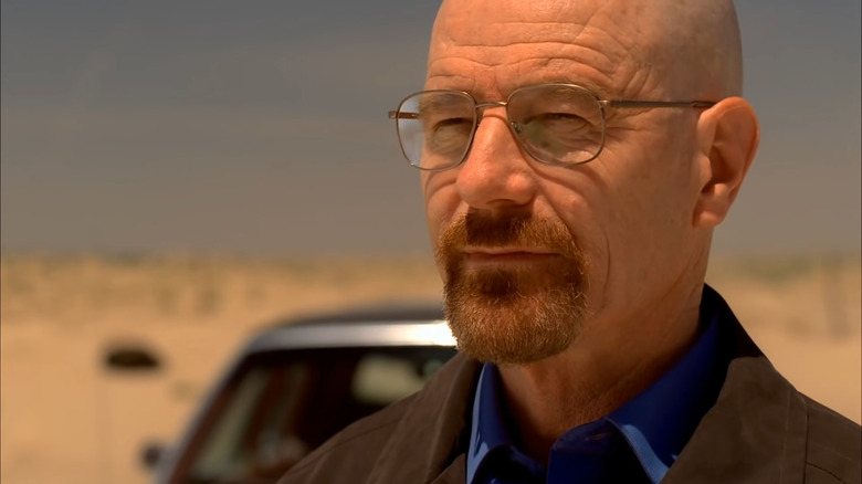 Walter White looking smug