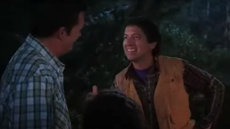 Ray Romano in the woods on The Middle