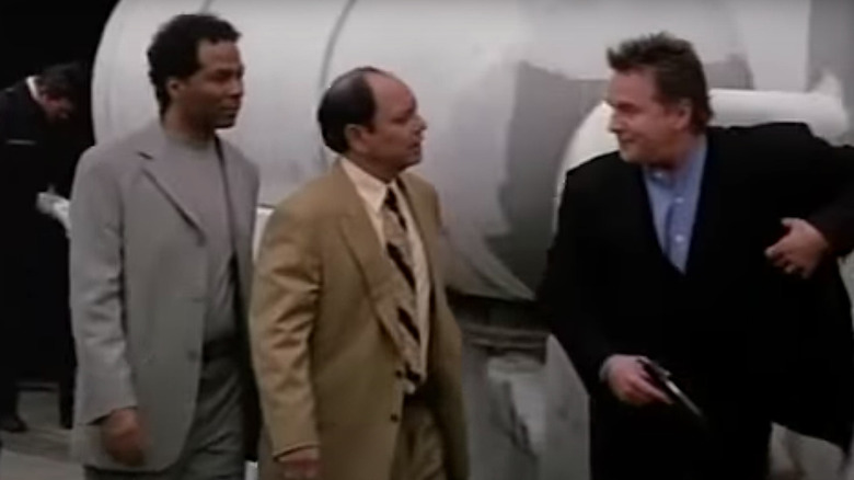 Philip Michael Thomas, Cheech Marin, and Don Johnson on Nash Bridges