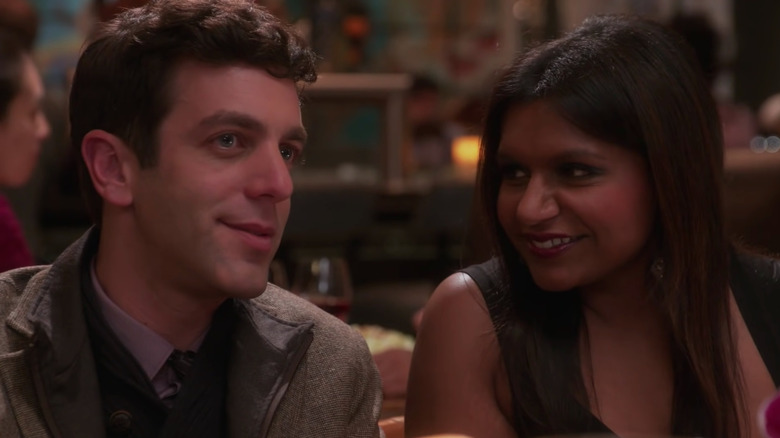 BJ Novak and Mindy Kaling on The Mindy Project