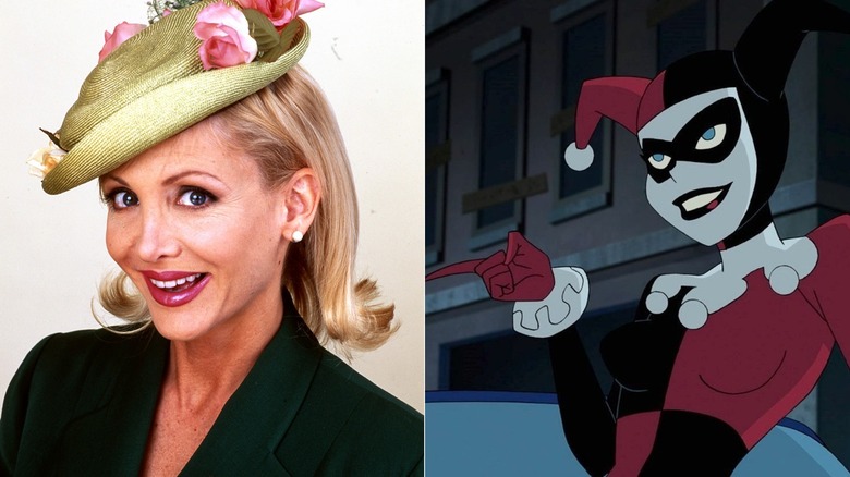 Arleen Sorkin and Harley Quinn