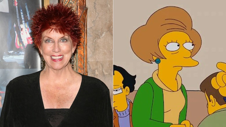 Marcia Wallace and Edna Krabappel