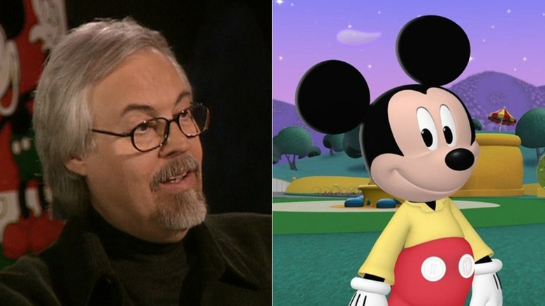 Wayne Allwine and Mickey Mouse