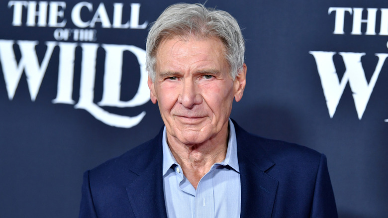 Harrison Ford attends event 