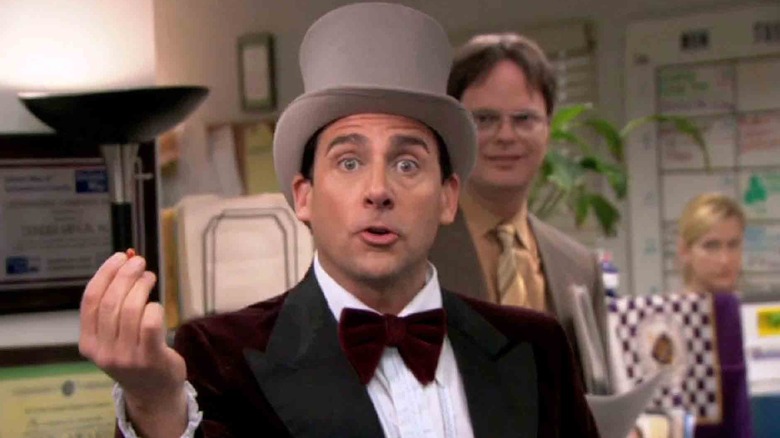 Michael Scott as Willy Wonka