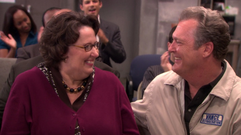 Phyllis and Bob Vance smiling