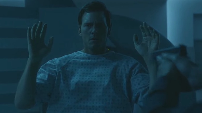 James Reece in an MRI room with assassins 