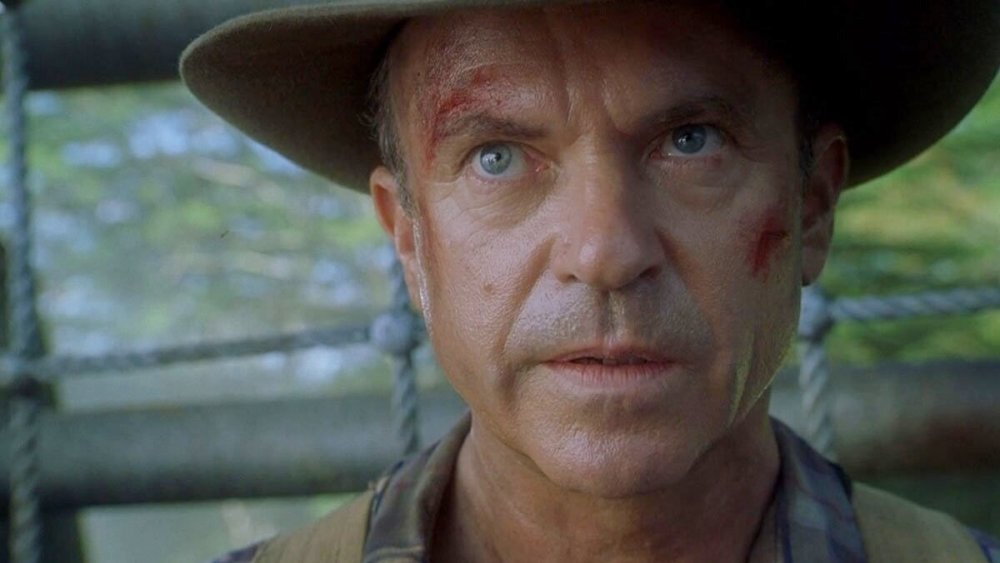 Sam Neill as Dr. Alan Grant in Jurassic Park