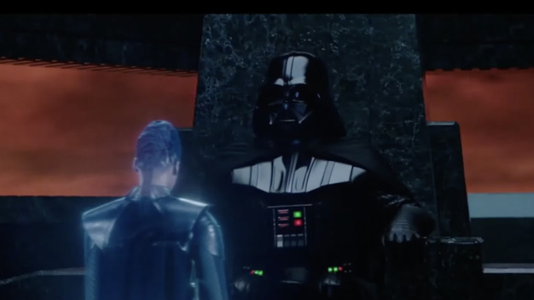 Darth Vader speaking with Reva in Obi-Wan Kenobi