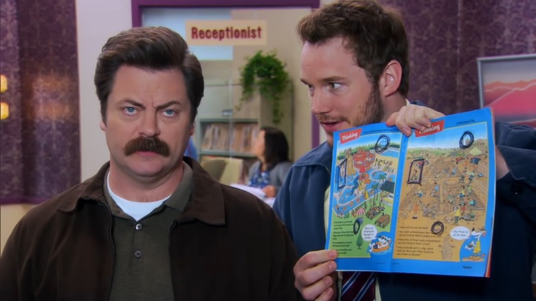 Ron and Andy with children's book