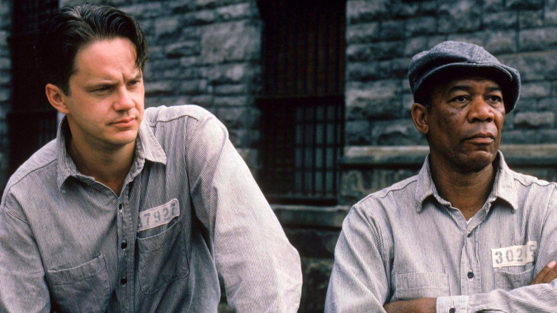 Andy Dufresne and Red in The Shawshank Redemption