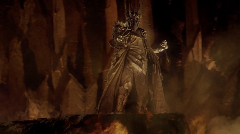 Sauron forges the One Ring in Mount Doom