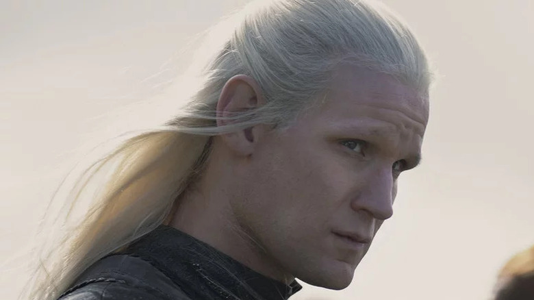 Daemon Targaryen looking thoughtful