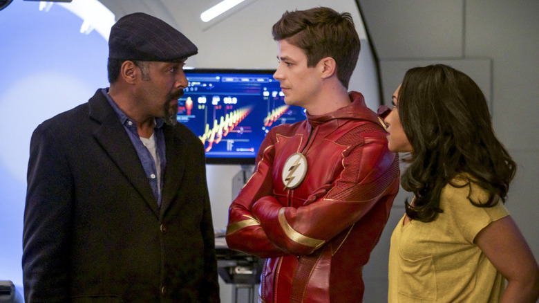 Joe West, Barry Allen, and Iris West Allen