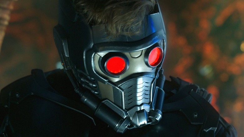 Star-Lord mask red eyes