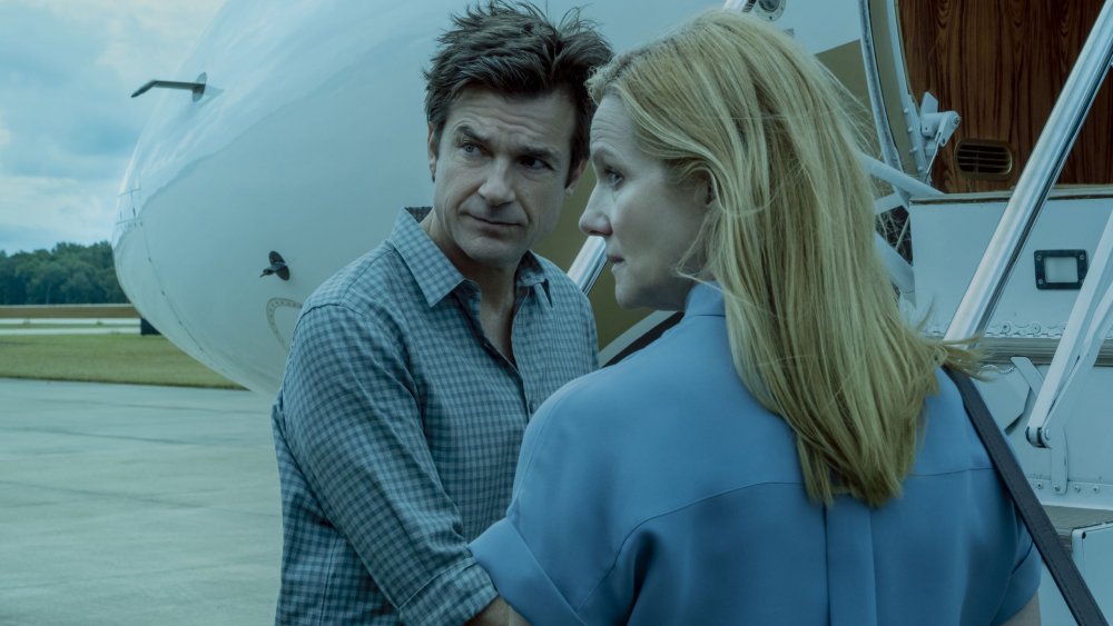 Laura Linney and Jason Bateman on Ozark