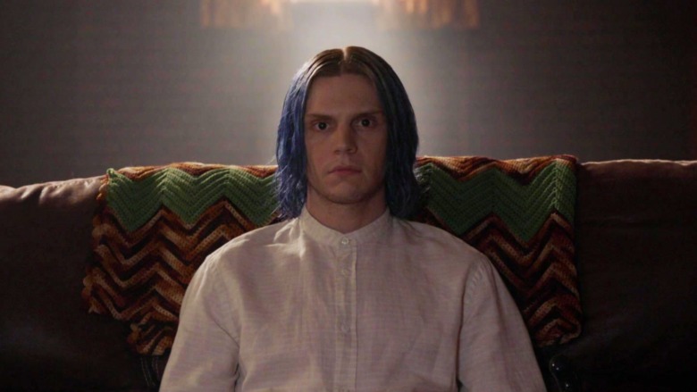 Evan Peters Kai Anderson couch