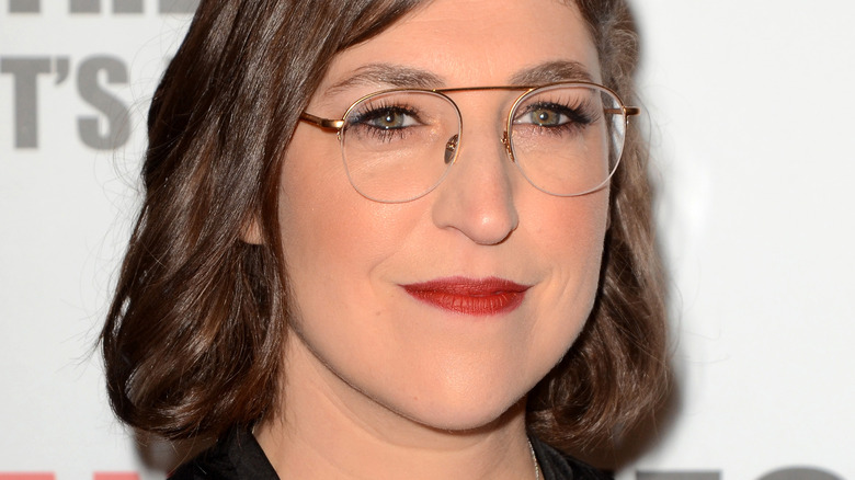 Mayim Bialik smiles