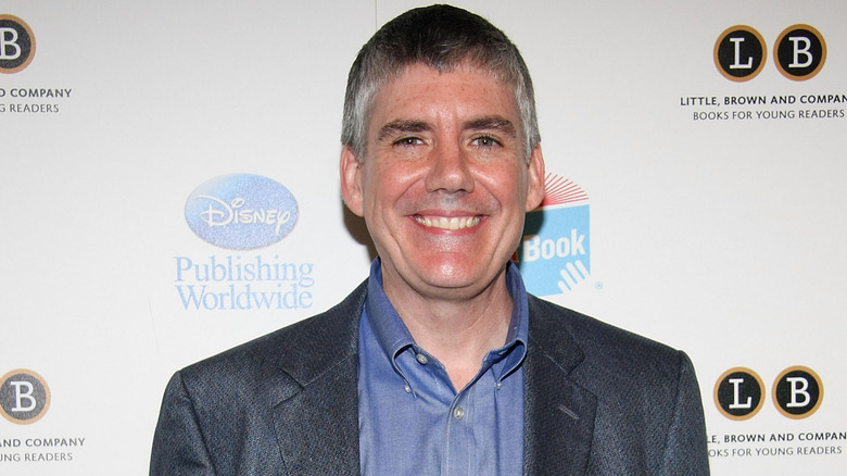 Rick Riordan at book event