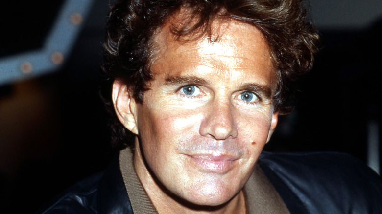 Dack Rambo smiles for camera