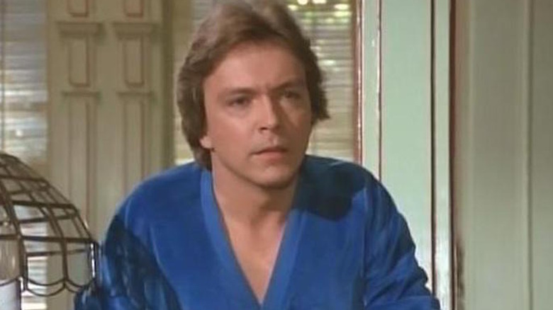 David Cassidy listens attentively